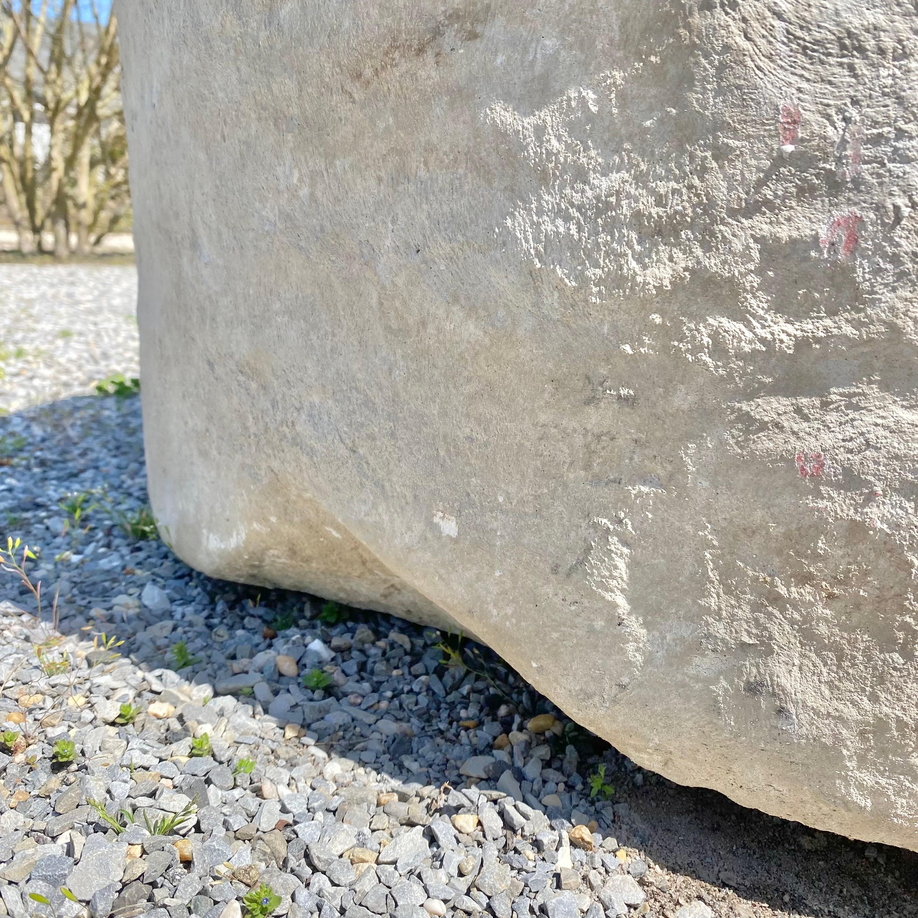 Colossal Limestone Planter For Sale 5