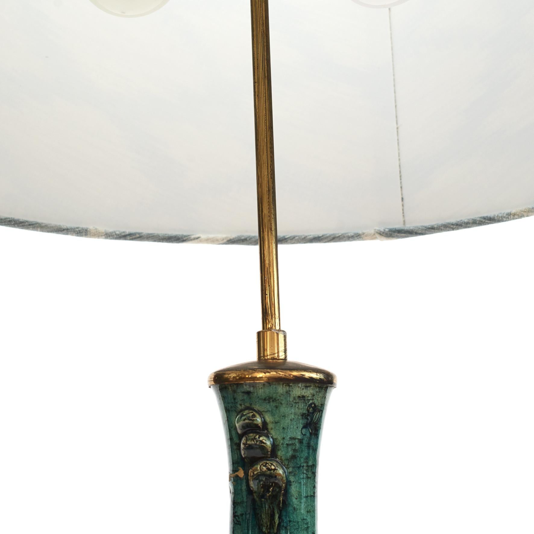 Colossal 'One of a Kind Ceramic Lamp by Bjorn Wiinblad, Denmark, 1960'S 5