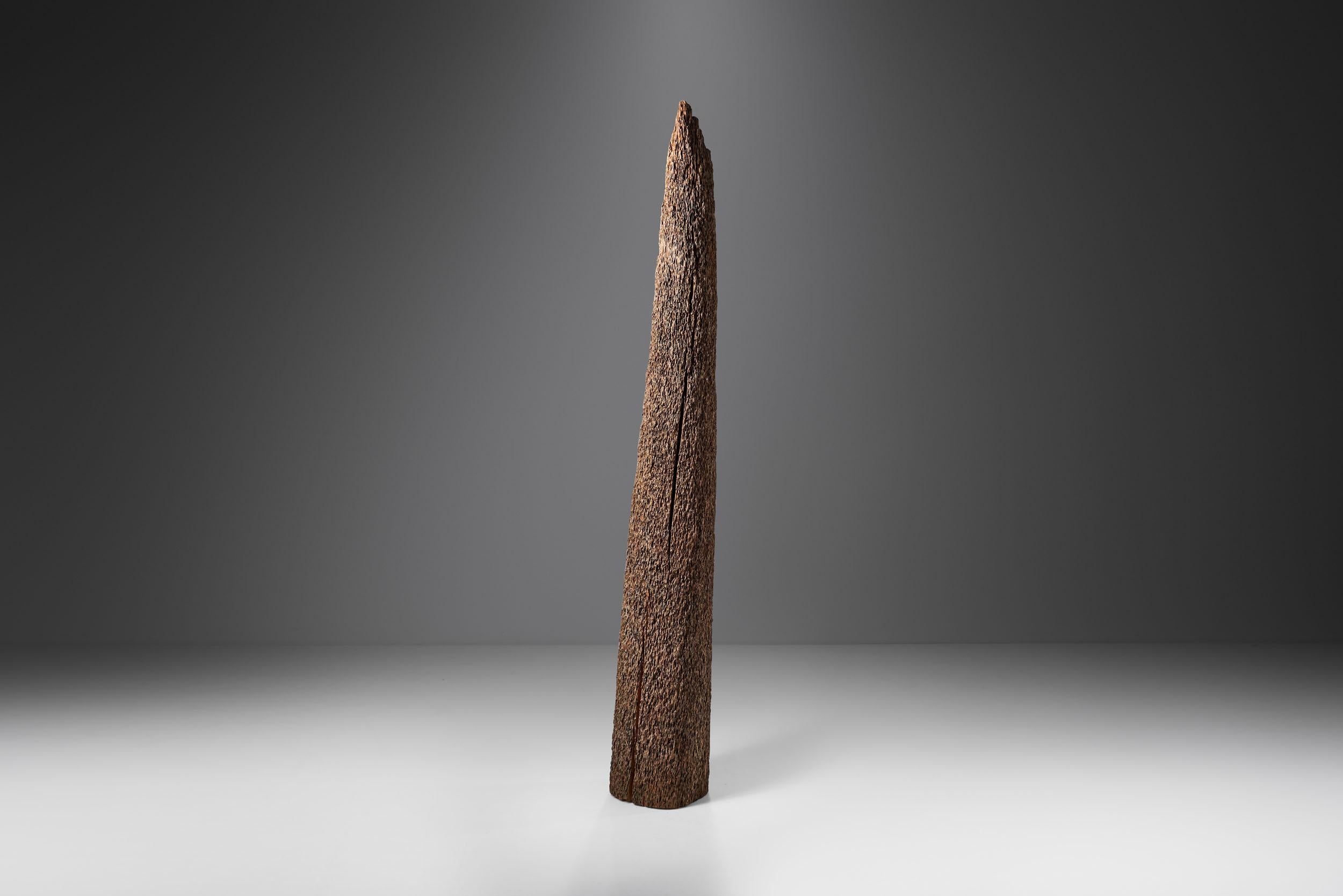 Nature has been a source of inspiration for artists, craftsmen, and to people of all trades since the dawn of time. This spike-shaped sculptural creation is ideal to bring a piece of ‘naturalia’ into any space to marvel at the “art” of nature.