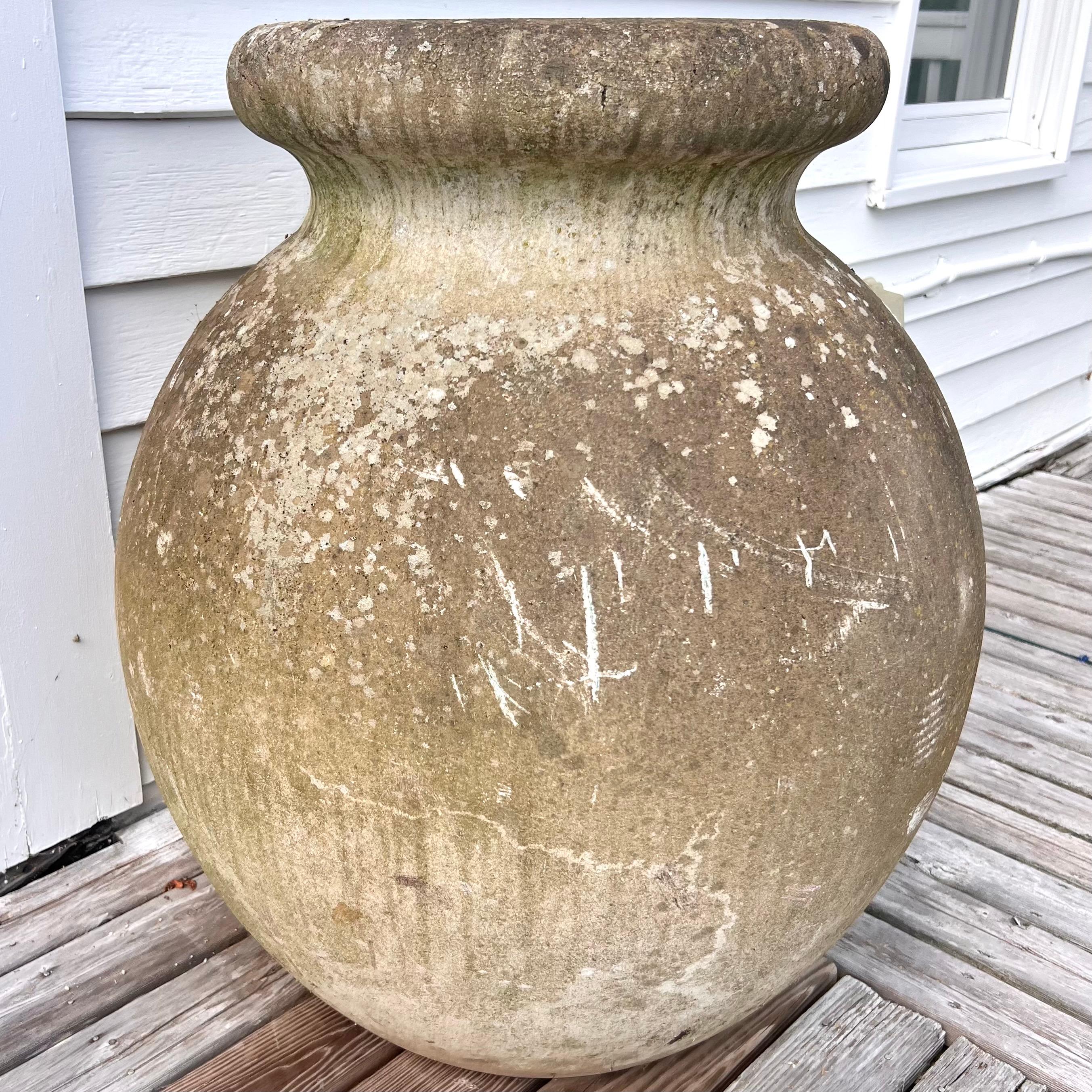 Béton Pot à olives Colossal Willy Guhl, années 1960, Suisse en vente