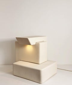 Colosse by Kalou Dubus, Ceramic table, Light sculptural