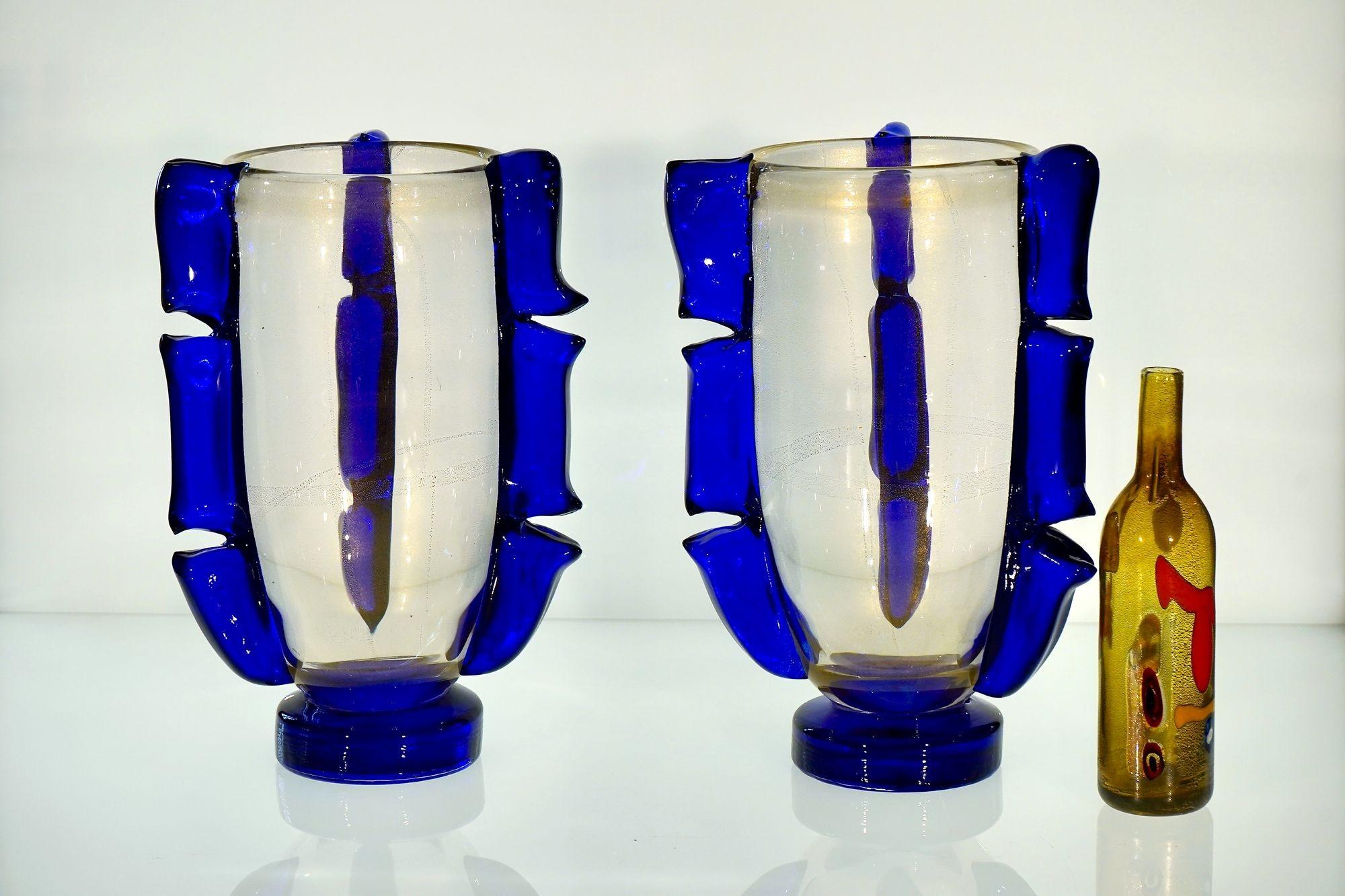 Colossi, giant Murano glass vases. Maestro collection. Piattelli design. Signed For Sale 4