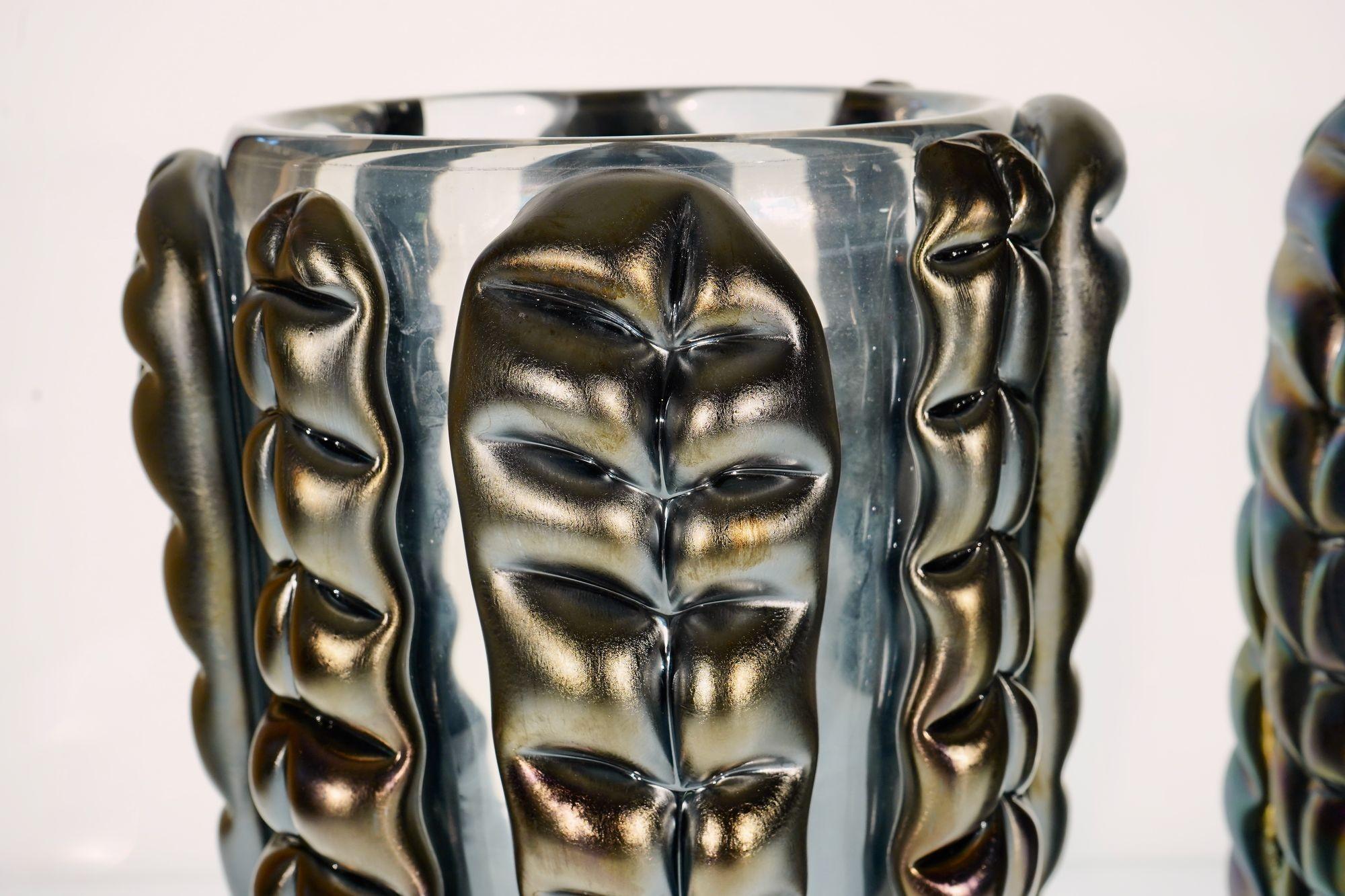 Colosses, vases géants en verre de Murano. Collection S. Design/One. Signé en vente 3
