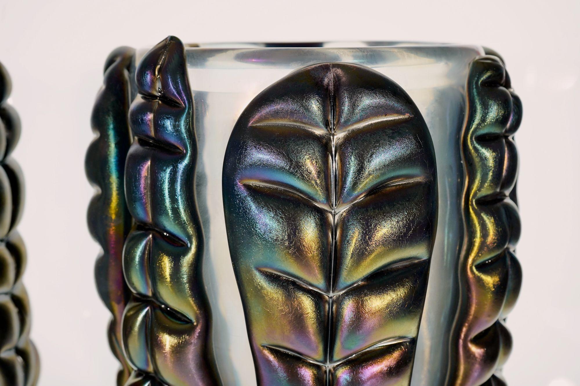 Colosses, vases géants en verre de Murano. Collection S. Design/One. Signé en vente 4