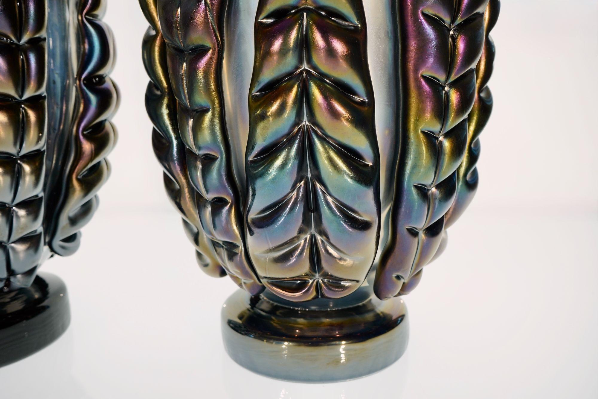 Colosses, vases géants en verre de Murano. Collection S. Design/One. Signé en vente 6