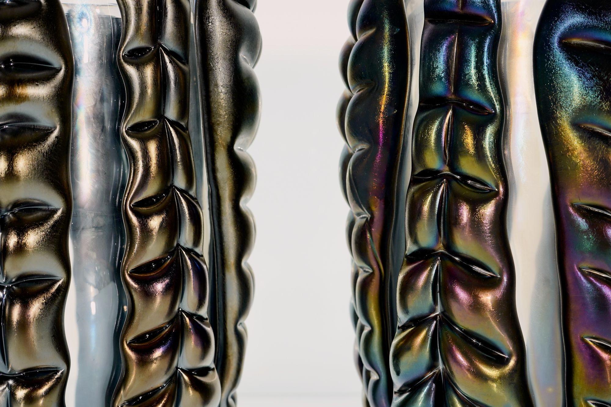 Colosses, vases géants en verre de Murano. Collection S. Design/One. Signé en vente 9