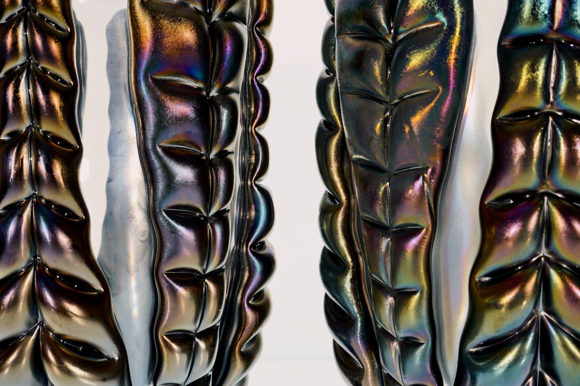 Colosses, vases géants en verre de Murano. Collection S. Design/One. Signé en vente 12