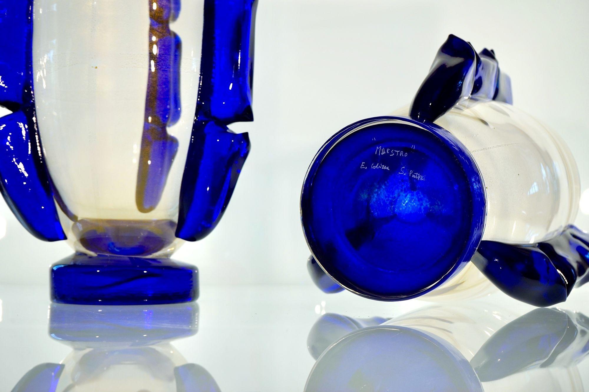 Colossi, giant Murano glass vases. Maestro collection. Piattelli design. Signed For Sale 14