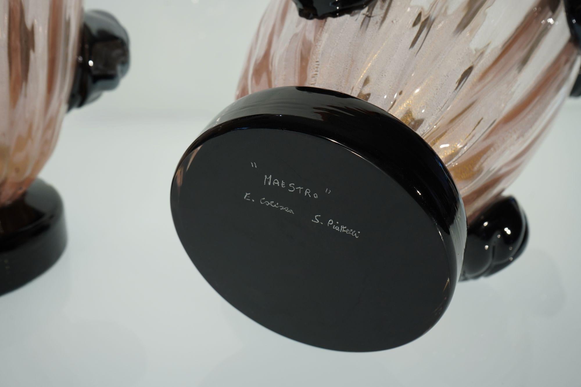 Colossi, riesige Vasen aus Murano-Glas. Maestro Collection. Piattelli-Design. Unterzeichnet im Angebot 13