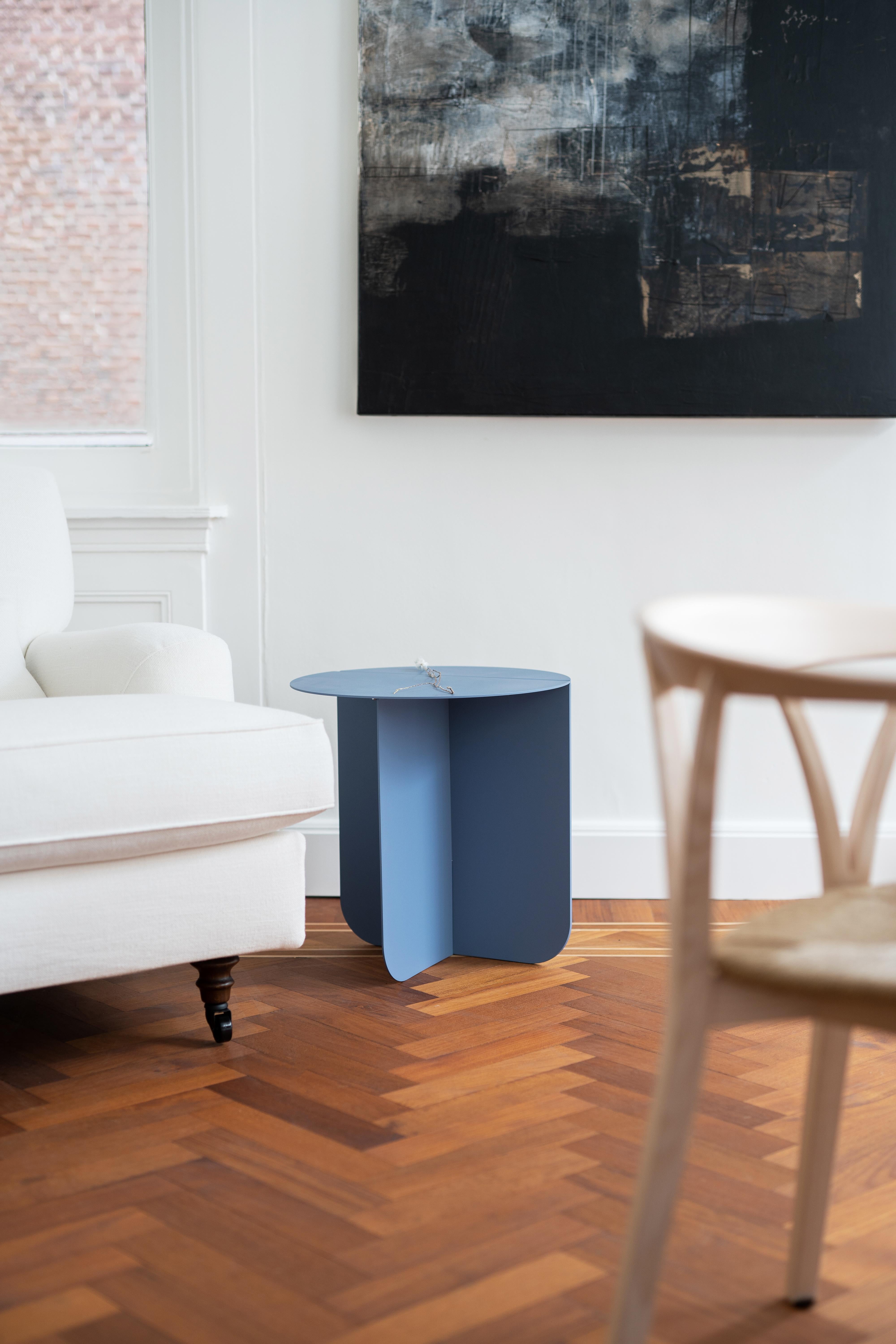 Powder-Coated Colour, a Modern Coffee / Side Table, RAL 1001 - Beige, by BAS VELLEKOOP For Sale