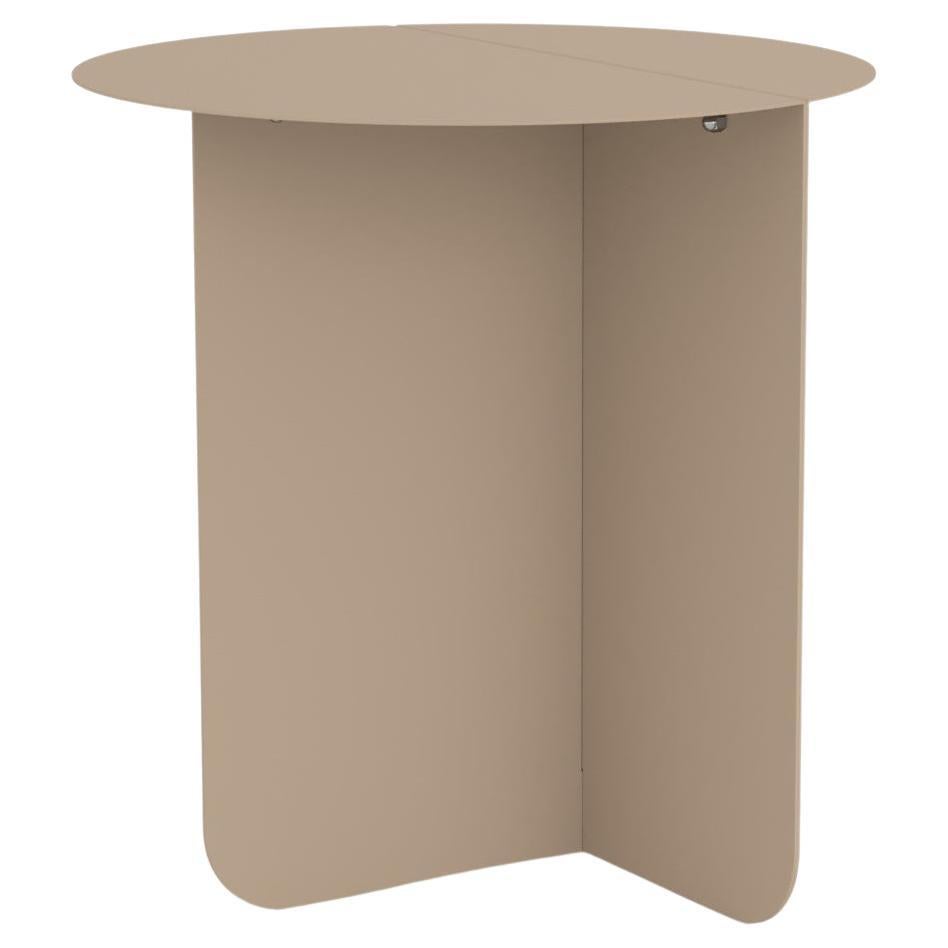 Colour, a Modern Coffee / Side Table, Ral 1019 - Grey Beige, by Bas Vellekoop For Sale