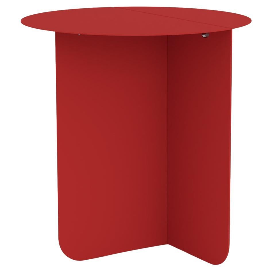 Colour, a Modern Coffee / Side Table, Ral 3002 - Carmine Red, by Bas Vellekoop For Sale