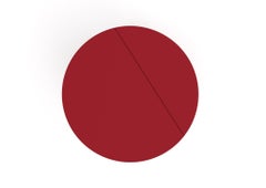 Colour, a Modern Coffee / Side Table, RAL 3003 - Ruby Red, by BAS VELLEKOOP