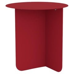 Colour, a Modern Coffee / Side Table, RAL 3003 - Ruby Red, by BAS VELLEKOOP