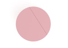 Colour, a Modern Coffee / Side Table, Ral 3015 - Light Pink, by Bas Vellekoop