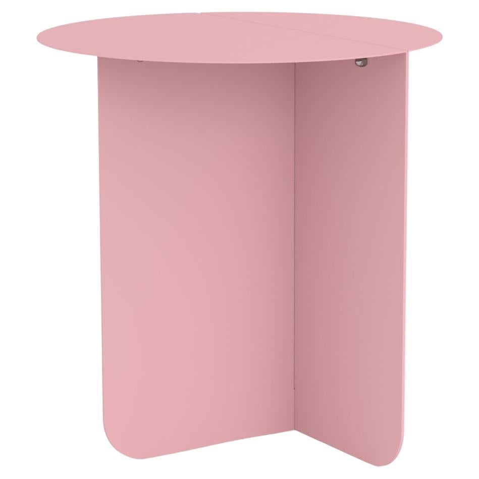 Colour, a Modern Coffee / Side Table, Ral 3015 - Light Pink, by Bas Vellekoop For Sale