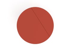 Colour, a Modern Coffee / Side Table, Ral 3016 - Coral Red, by Bas Vellekoop