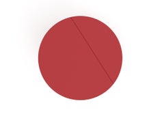 Colour, a Modern Coffee / Side Table, Ral 3031 - Orient Red, by Bas Vellekoop