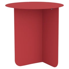 Colour, a Modern Coffee / Side Table, Ral 3031 - Orient Red, by Bas Vellekoop