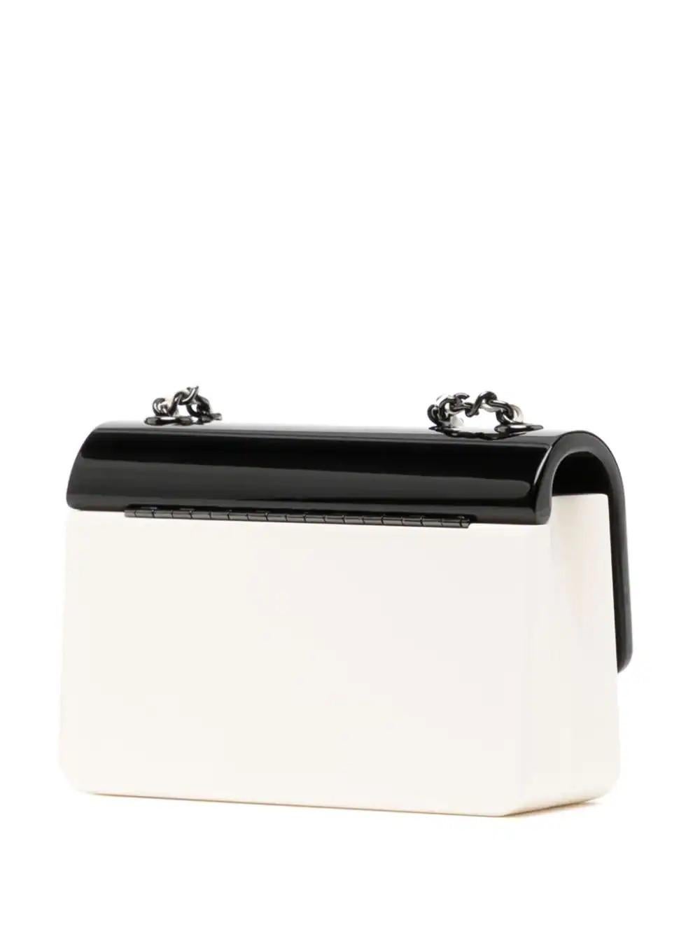 Women's or Men's Colour-Block Flap Bag Minaudière For Sale