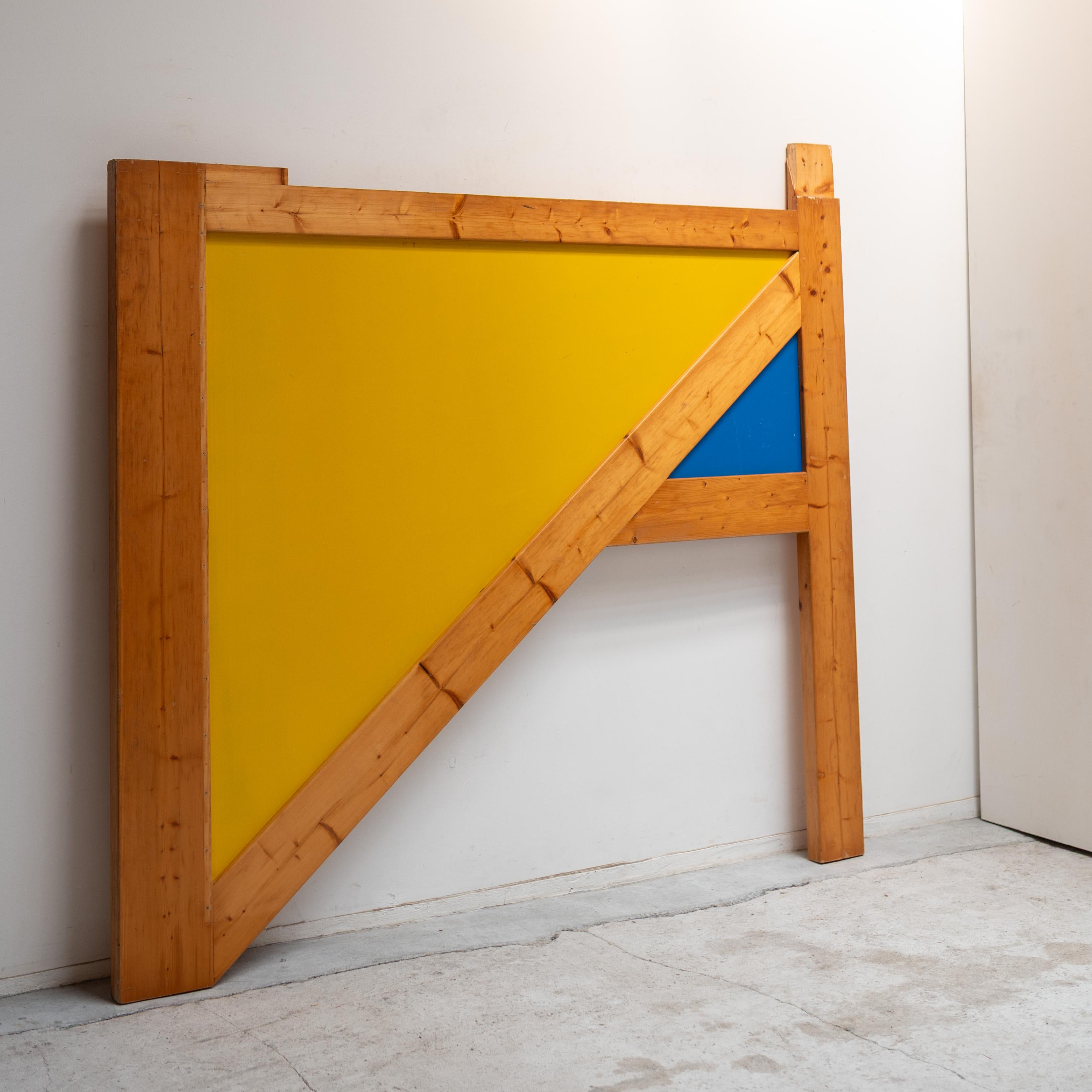 Panel de color, Charlotte Perriand, Les Arcs, Francia, años 70 en venta 3