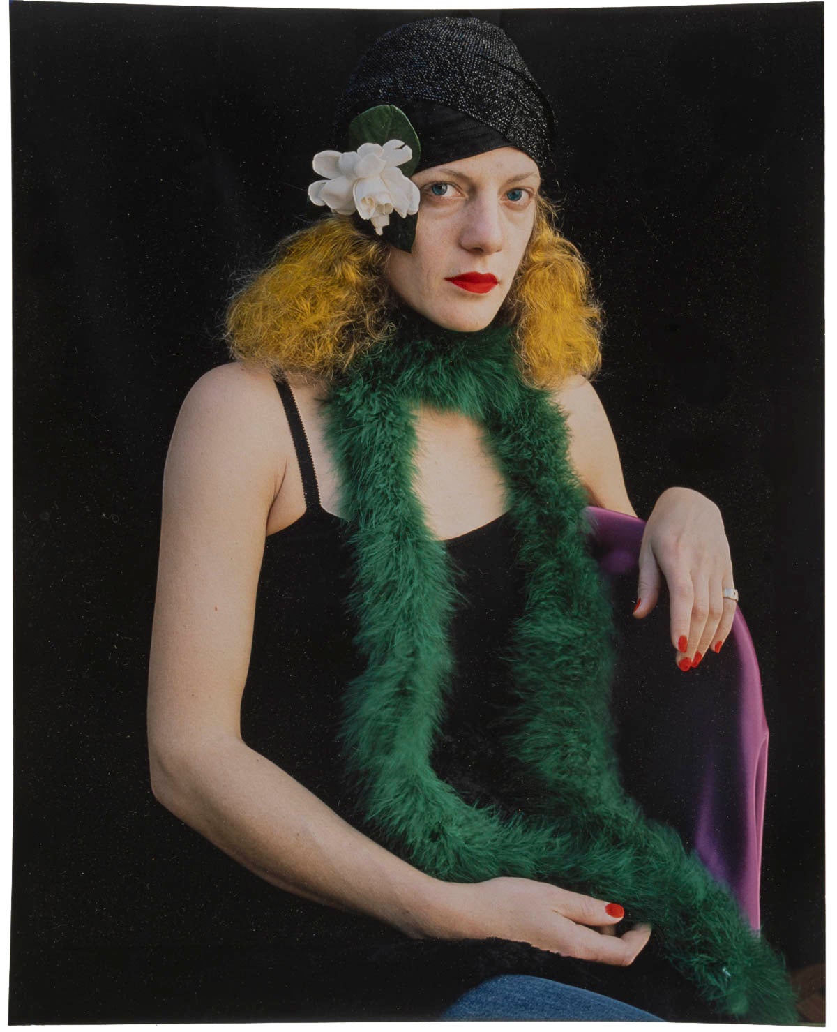 Colour Photograph, Signed, Dated 1980. For Sale