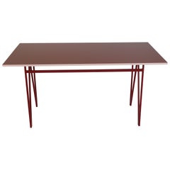 Colour Play Beetroot Dining Table, Customisable