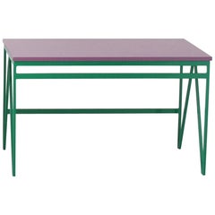 Colour Play Green Medium Steel Bench