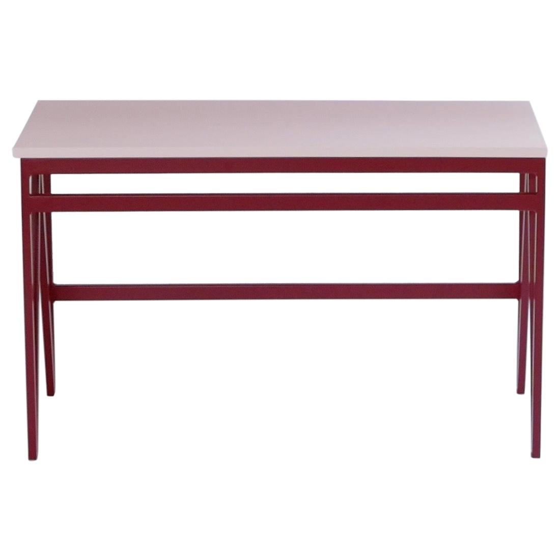 Juego de colores Banco de acero y madera, personalizable