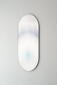 Panneau d'art réfléchissant Colour Shift moyen, cristal - Rive Roshan