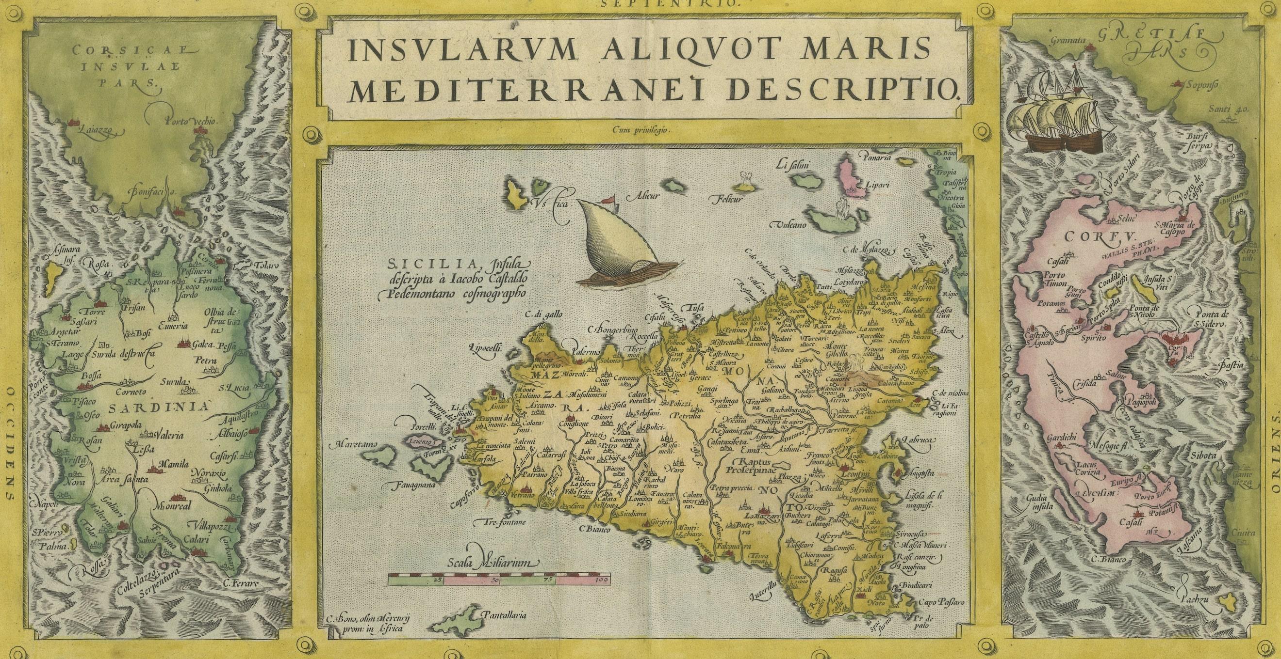 malta sicily map