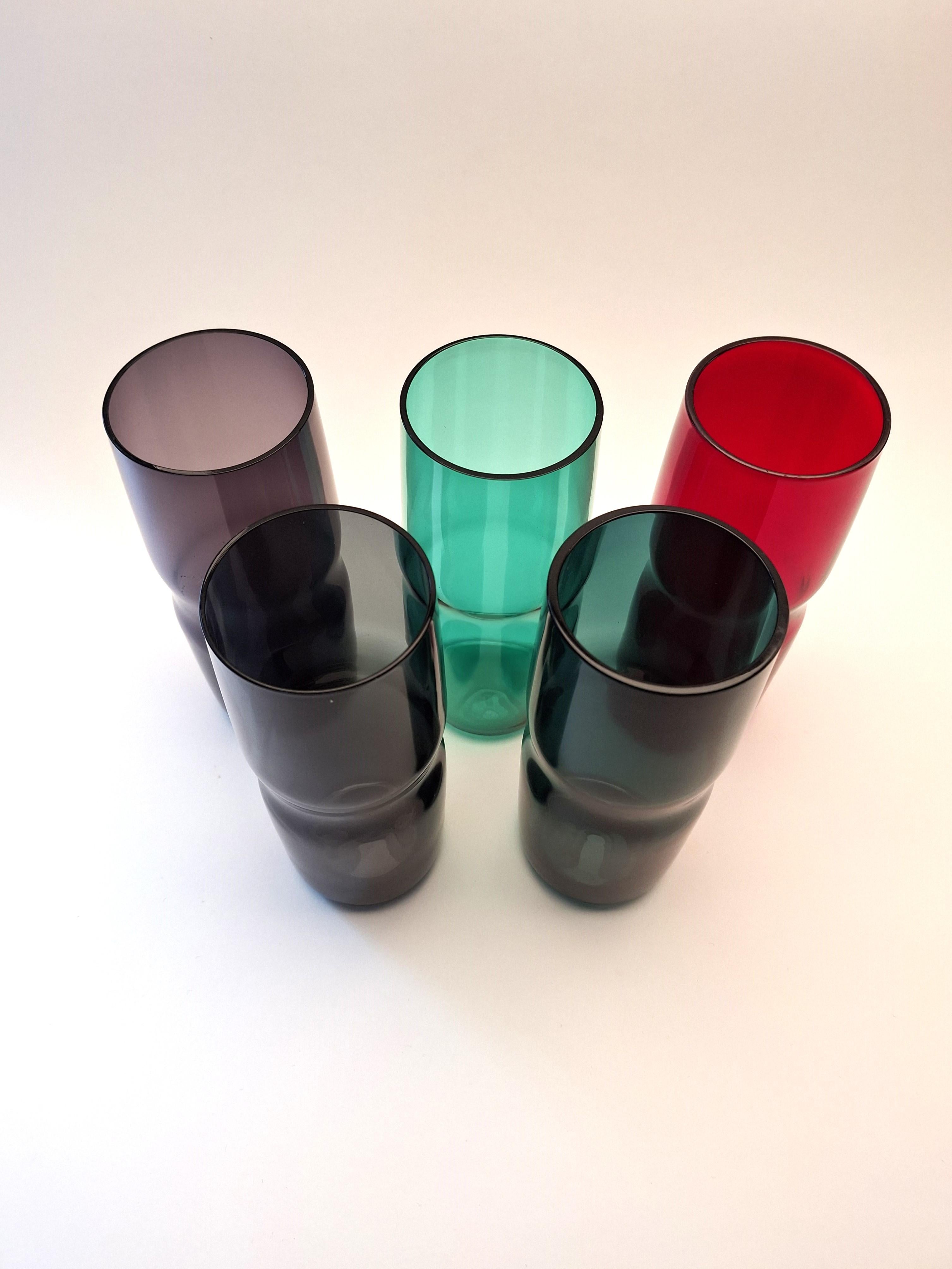 Gafas de colores años 70 Italia Vidrio en venta
