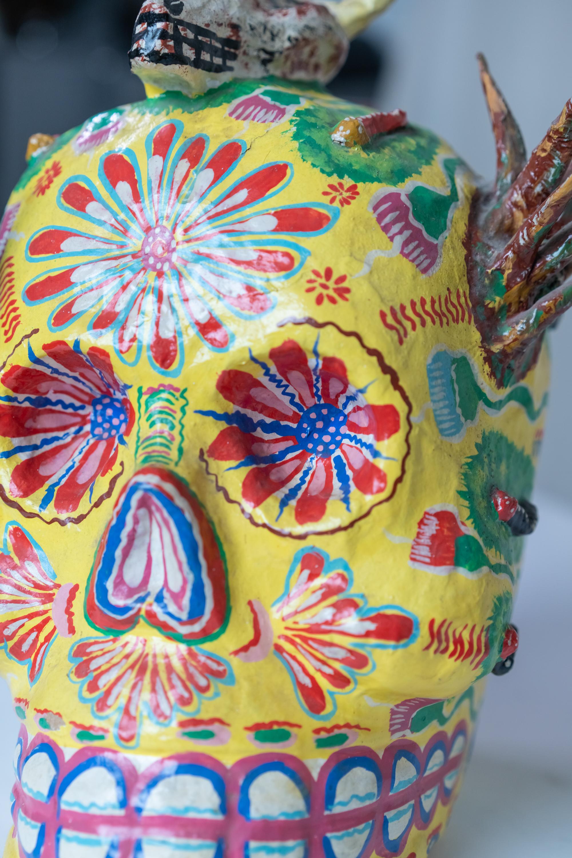 Colourful Mexican Skull 