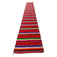 Colourful Retro Hand Woven Runner