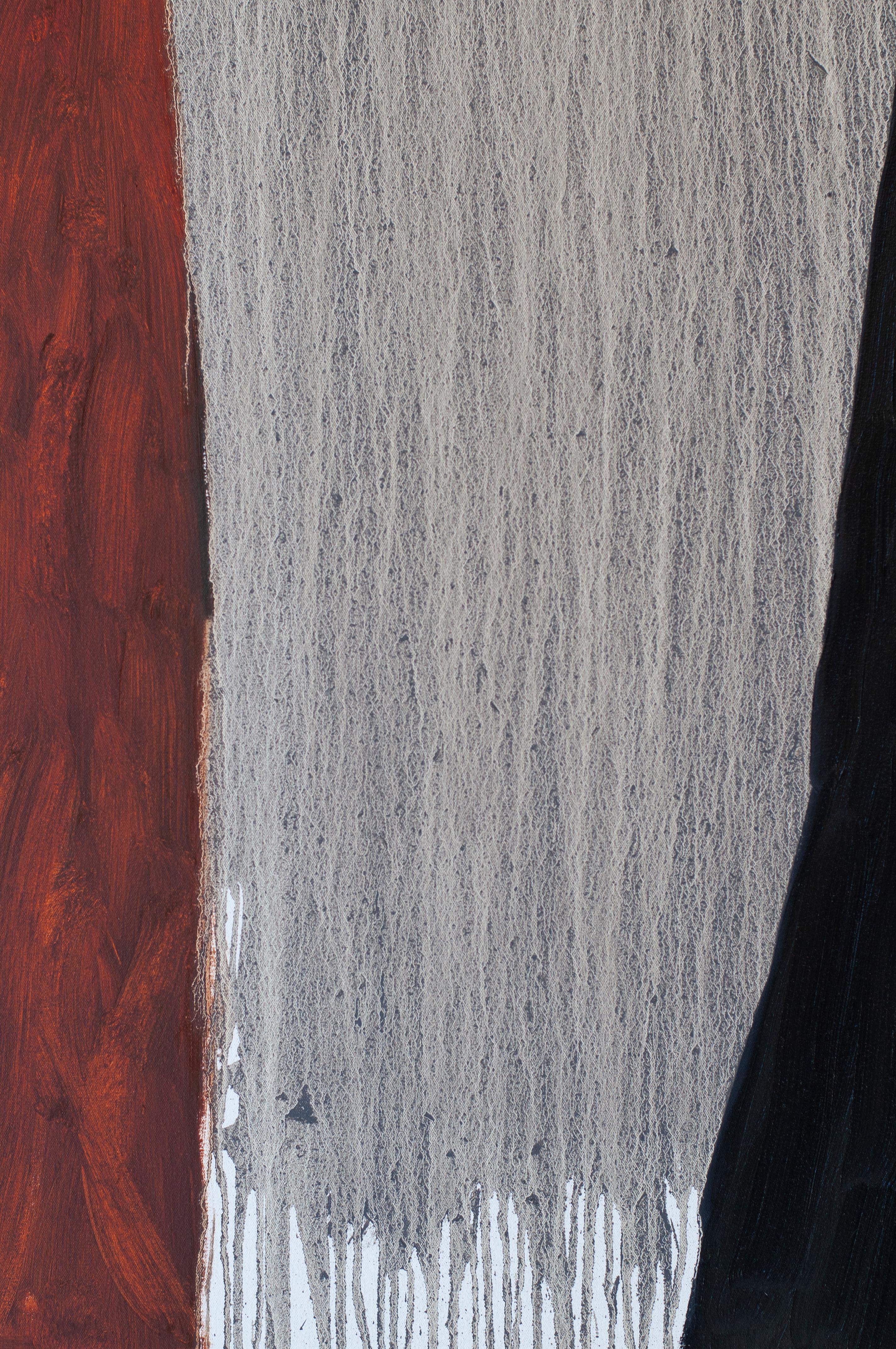 ABSTRACT Opera d'arte Dim Dusk  Paesaggi Contemporary Artist Colt Seager Olio Marrone in vendita 1
