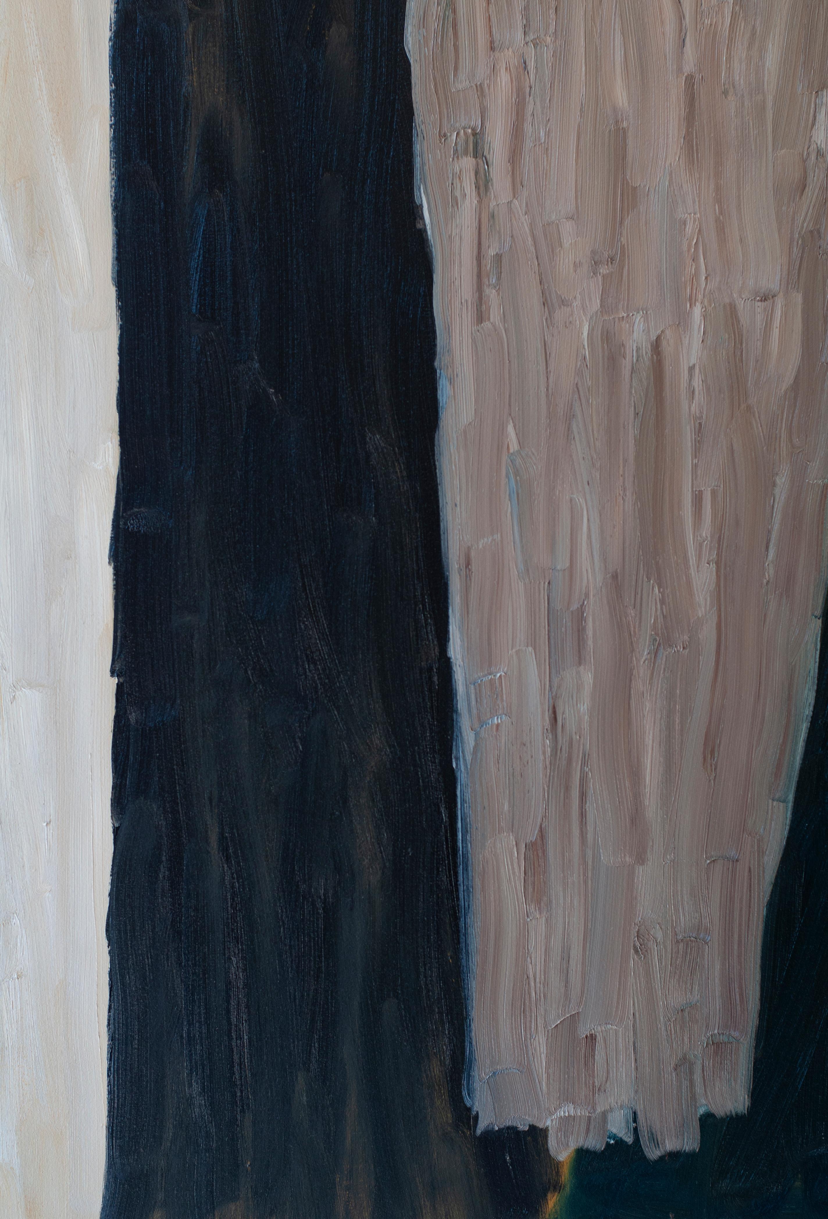 ABSTRACT Opera d'arte Dim Dusk  Paesaggi Contemporary Artist Colt Seager Olio Marrone in vendita 2
