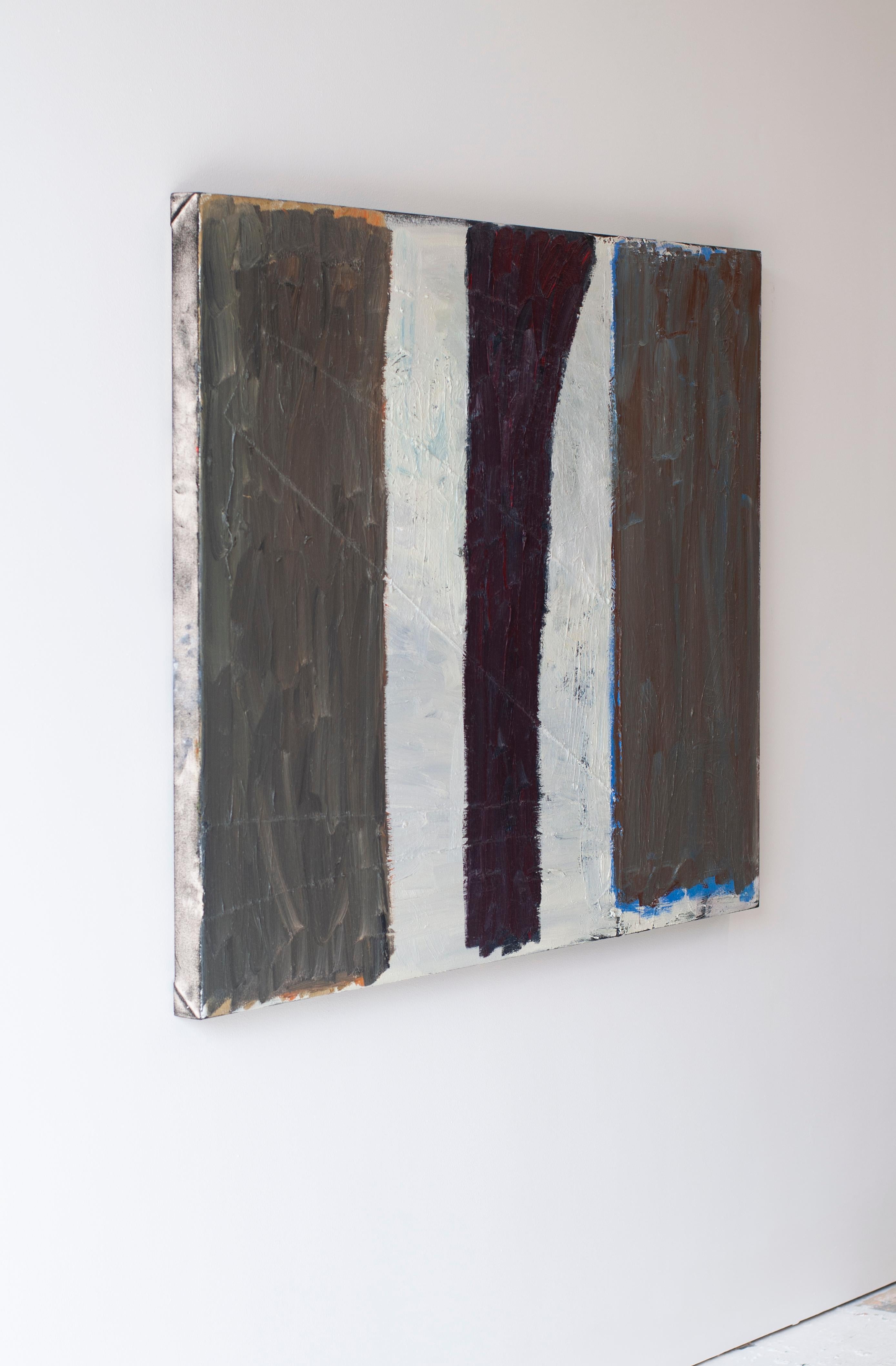 ABSTRACT Opera d'arte Pillar 17 dell'artista contemporaneo Colt Seager Brown Olio in vendita 4