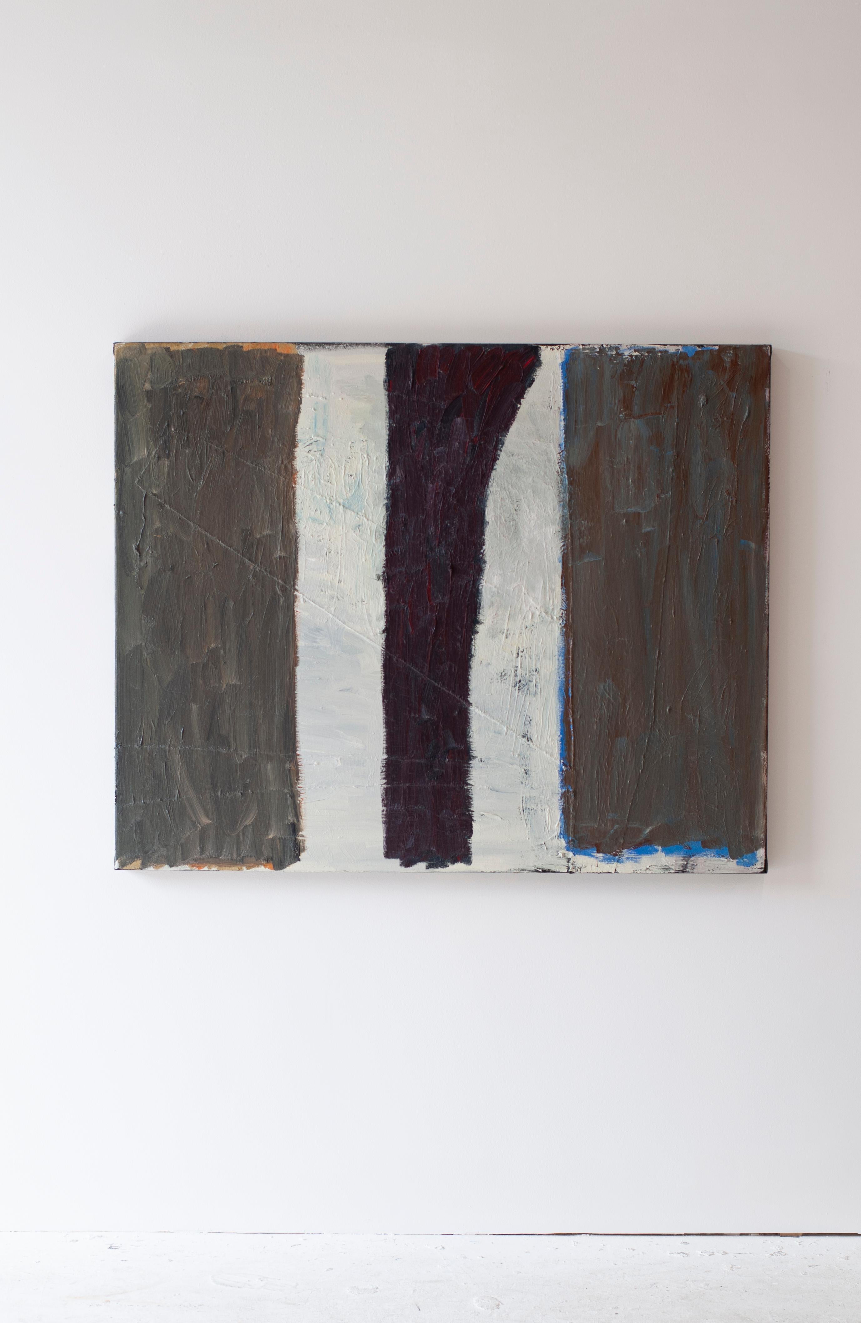 ABSTRACT Opera d'arte Pillar 17 dell'artista contemporaneo Colt Seager Brown Olio in vendita 6