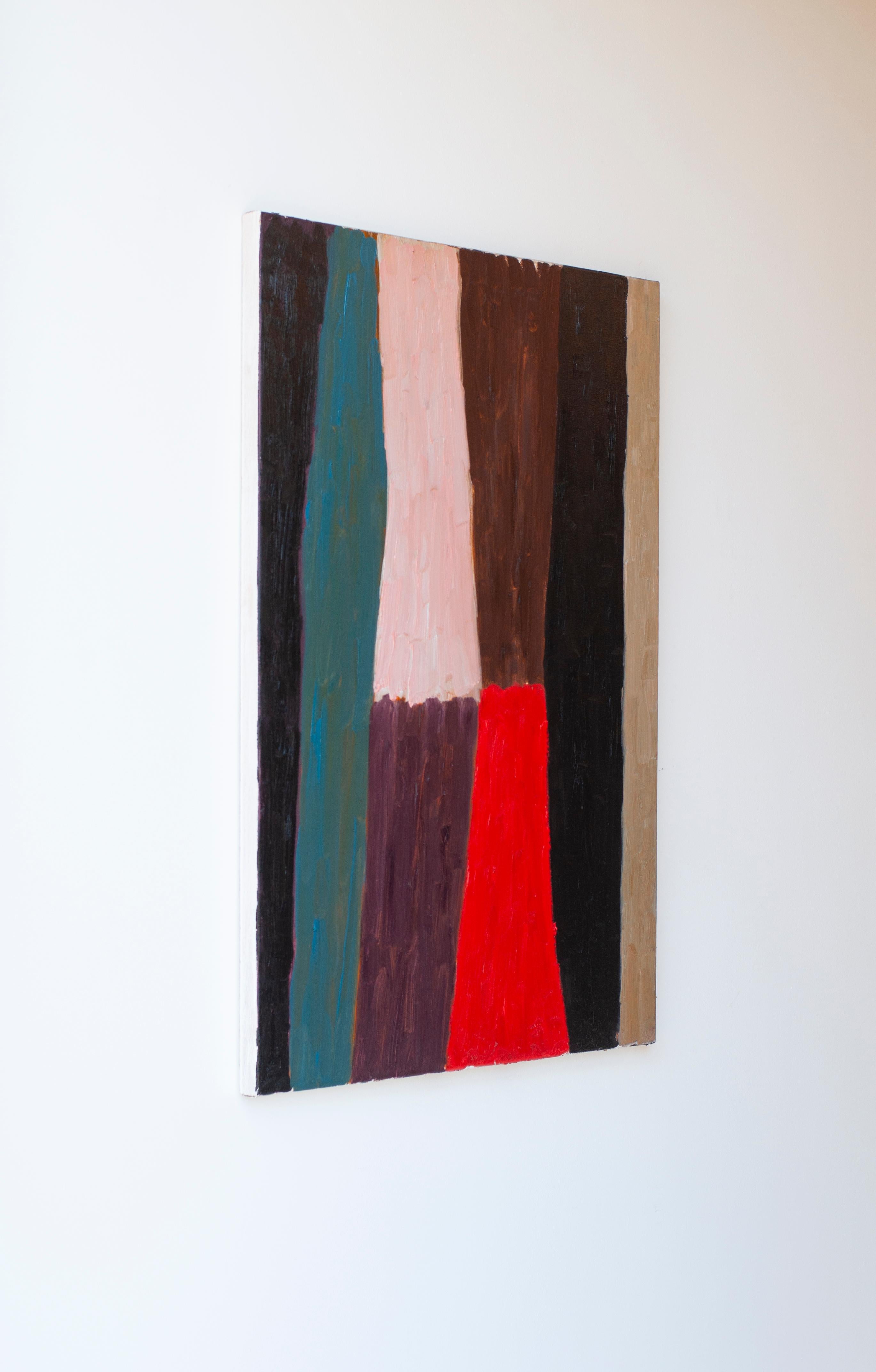 ABSTRACT Artwork Red Arrow 2 by Contemporary Artist Colt Seager 3