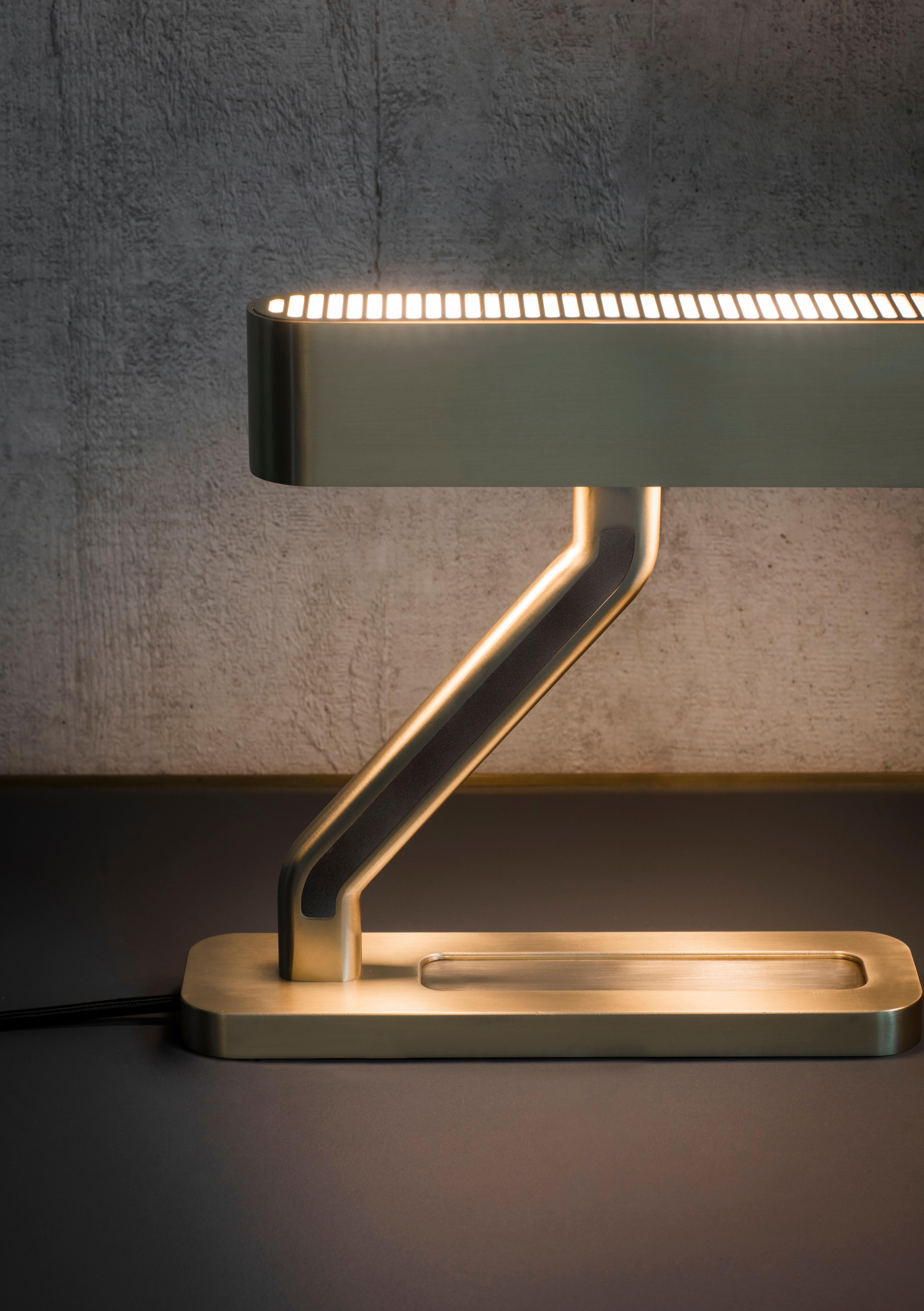 Colt Table Light by Bert Frank For Sale 4