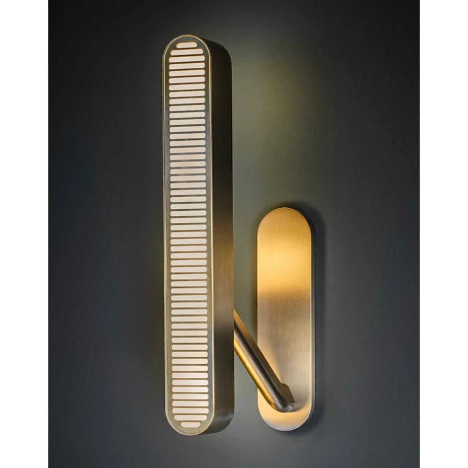 Contemporary Colt Wall Light Single by Bert Frank