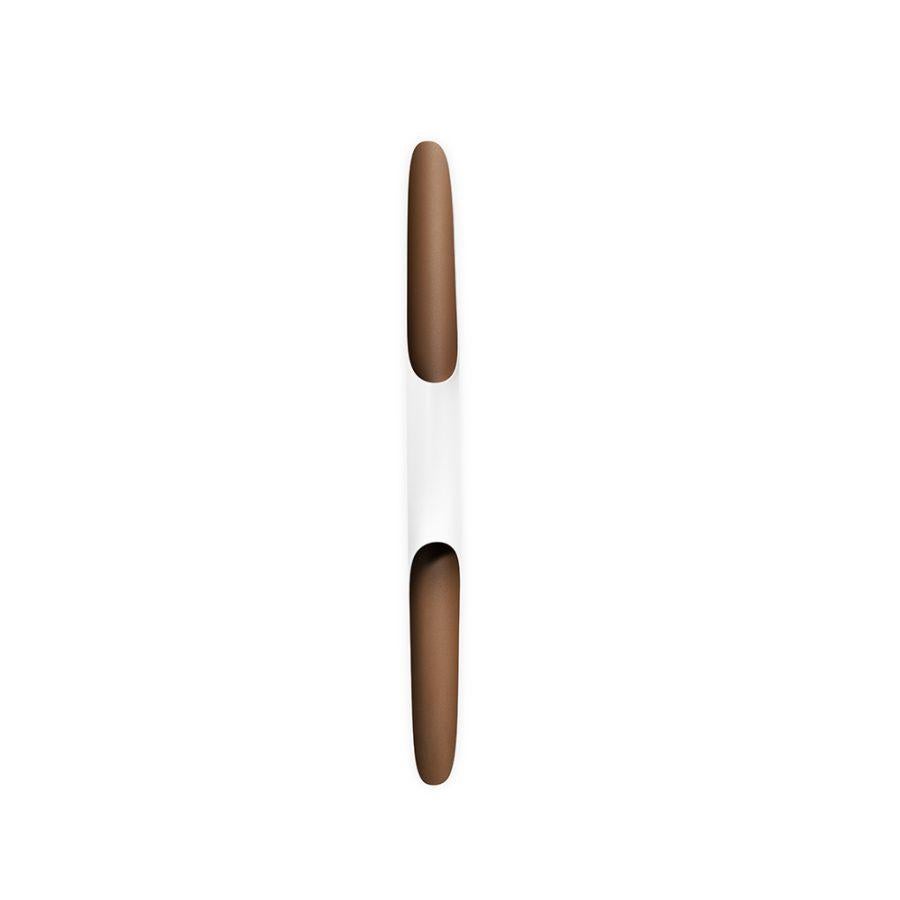 Coltrane mid-century wall sconce is inspired by the famous John Coltrane and it is the perfect piece to create a beautiful lighting effect both indoors and outdoors. Handmade in steel by DelightFULL’s skilled artisans, it is a great example of how