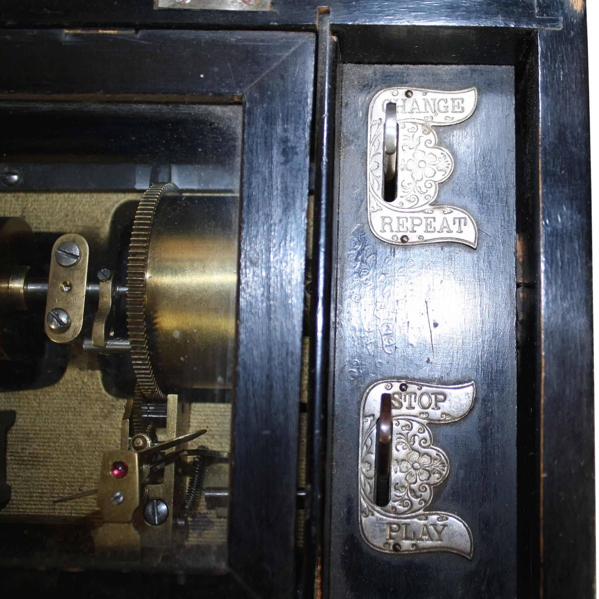 antique music box