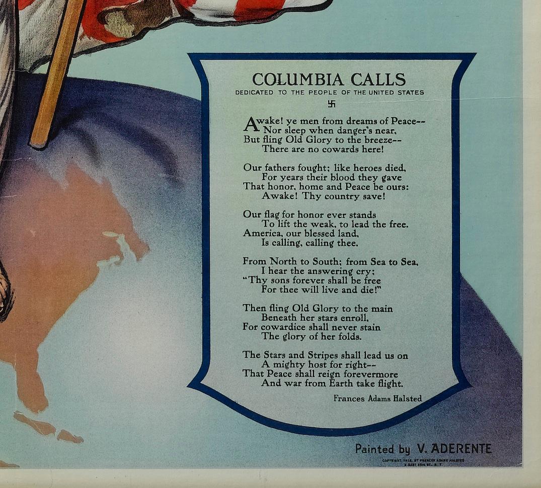 columbia calls poem