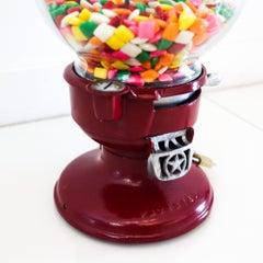 COLUMBUS 1930 Art-Deco Model A Thekenverkaufsmaschine für Kaugummi und Bonbons