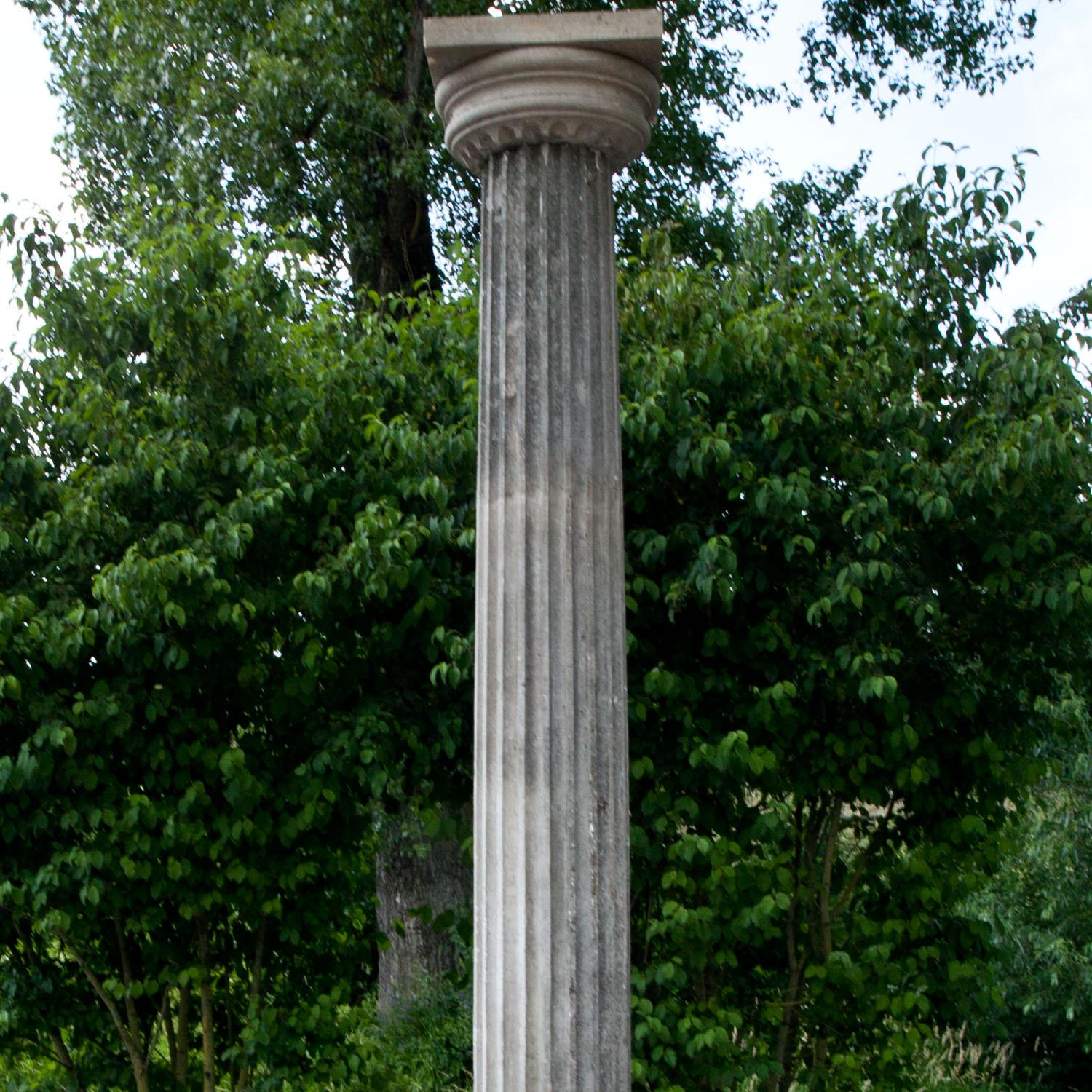 Neoclassical Column, 19th Century For Sale