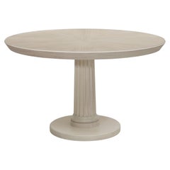 Round Dining Table with Column Base, Belvedere, by Bunny Williams Home