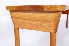 "Panca a colonna" Panca da pranzo o laterale minimalista in Oak e Acero