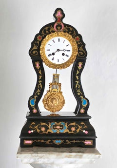 Column clock Charles X. Duplan & Salles, Paris