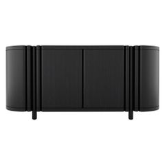 Column Console by Black Table Studio, Black, REP by Tuleste Factory